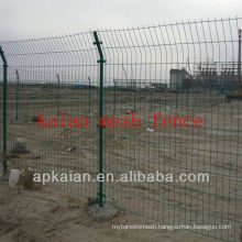 hot sale!!!!! anping KAIAN green color PVC coated galvanized wire fencing(30 years manufacturer)